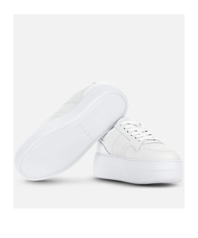Hogan Platform Skyscraper Sneakers With In White