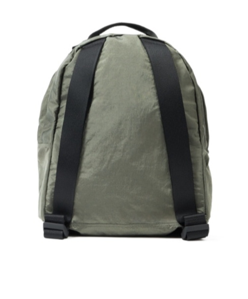 Stone Island Backpack With Front Pocket And Ripstop Lining In Green