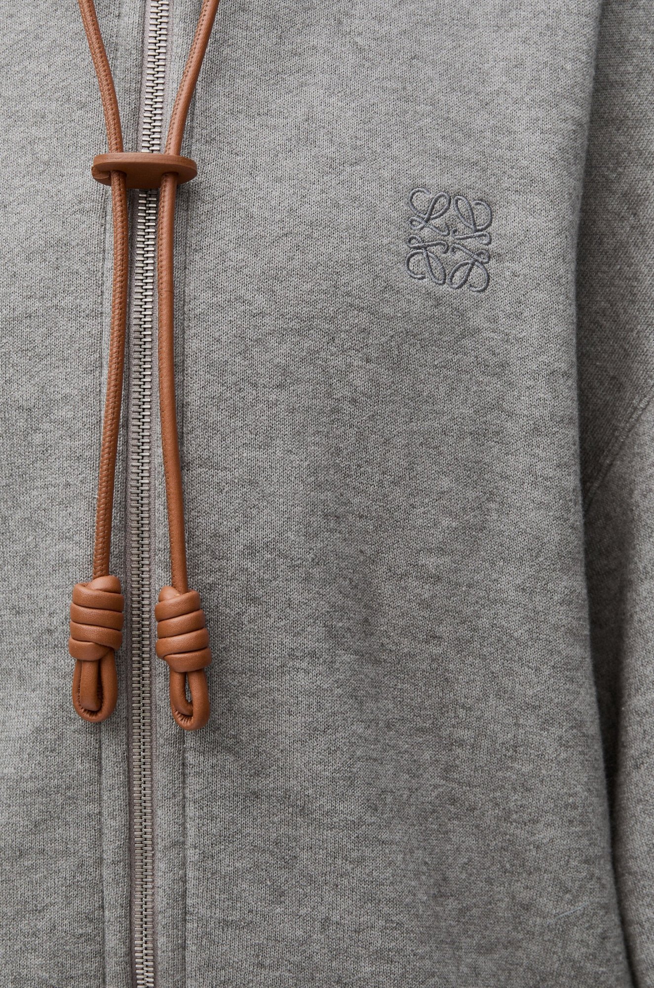 Loewe Flamenco Hoodie In Gray