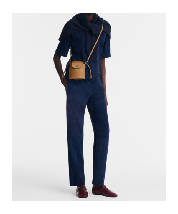 Longchamp Le Pliage Xtra Xs Leather Bucket Bag
