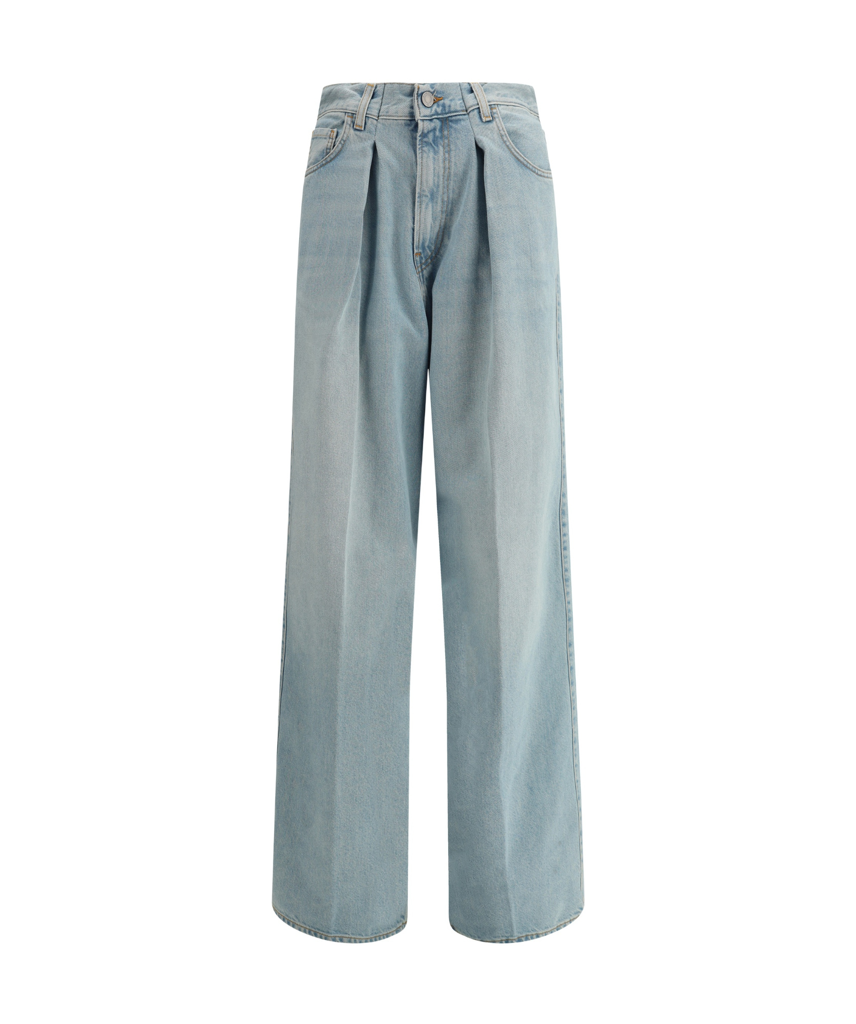 デニム・ジーパン HAIKURE CANDY WIDE-LEG JEANS IN DENIM Haikure Candy Wide-Leg