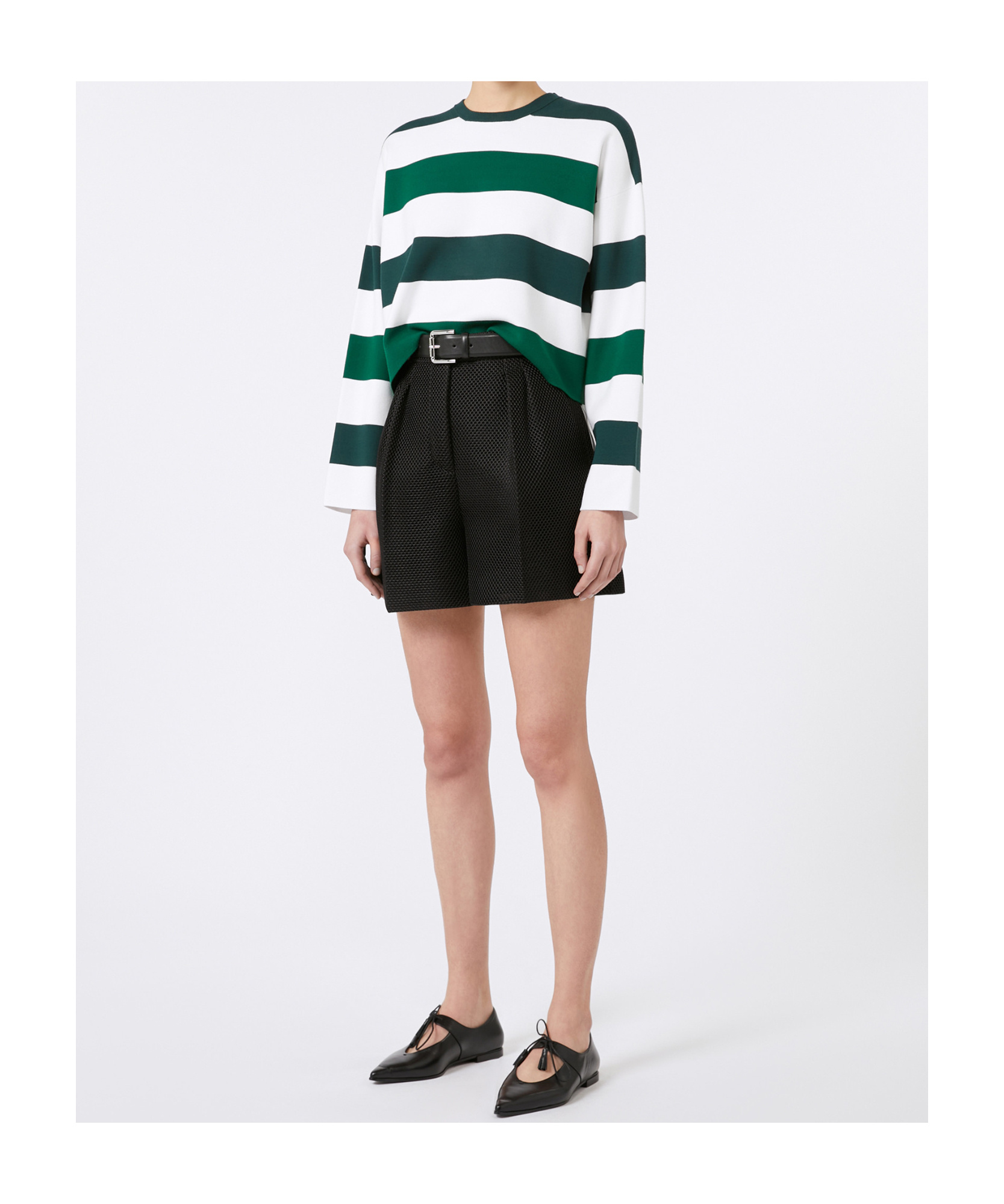 Max Mara Jesone Stretch Viscose Blend Sweater