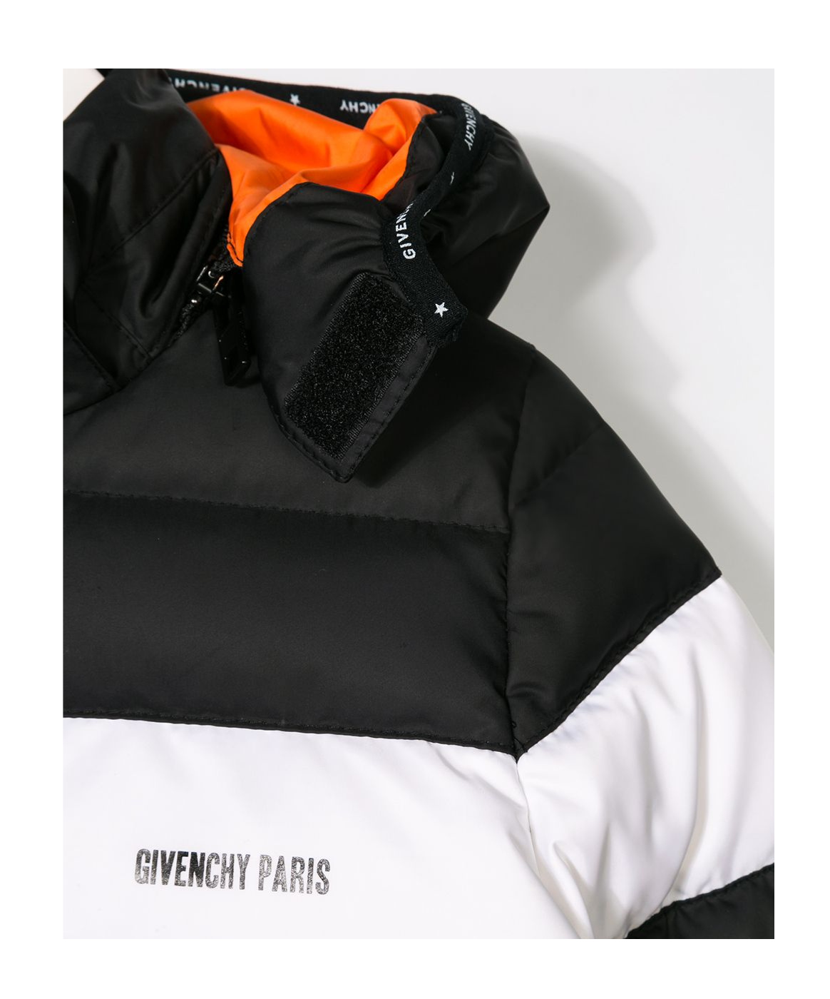 Givenchy Logo Down Jacket In Black