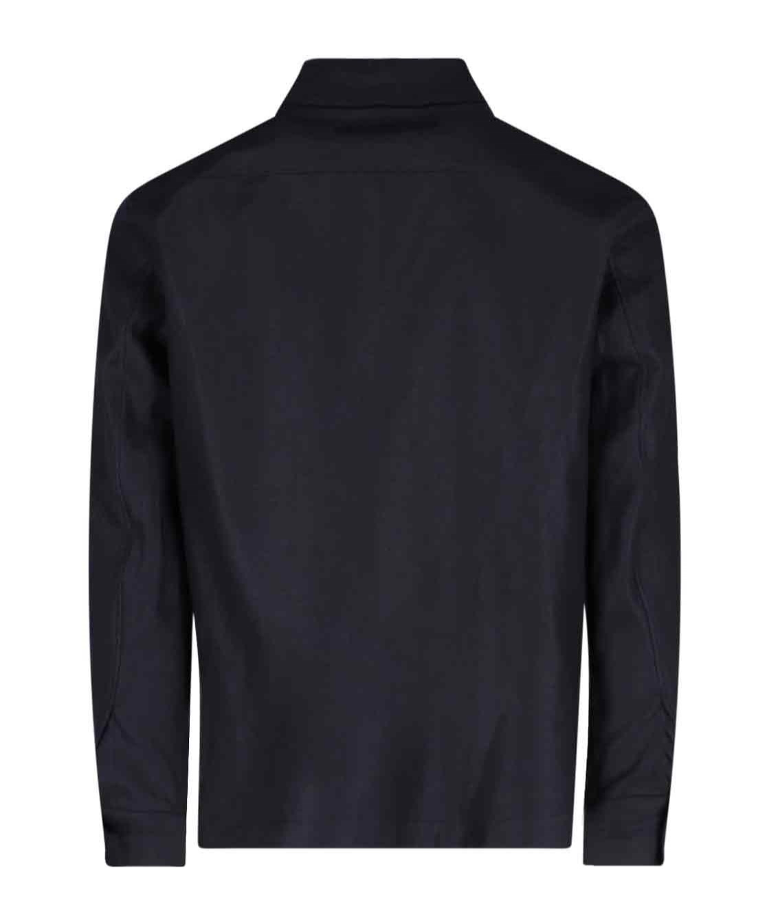 Shop Zegna Linen Shirt In Black