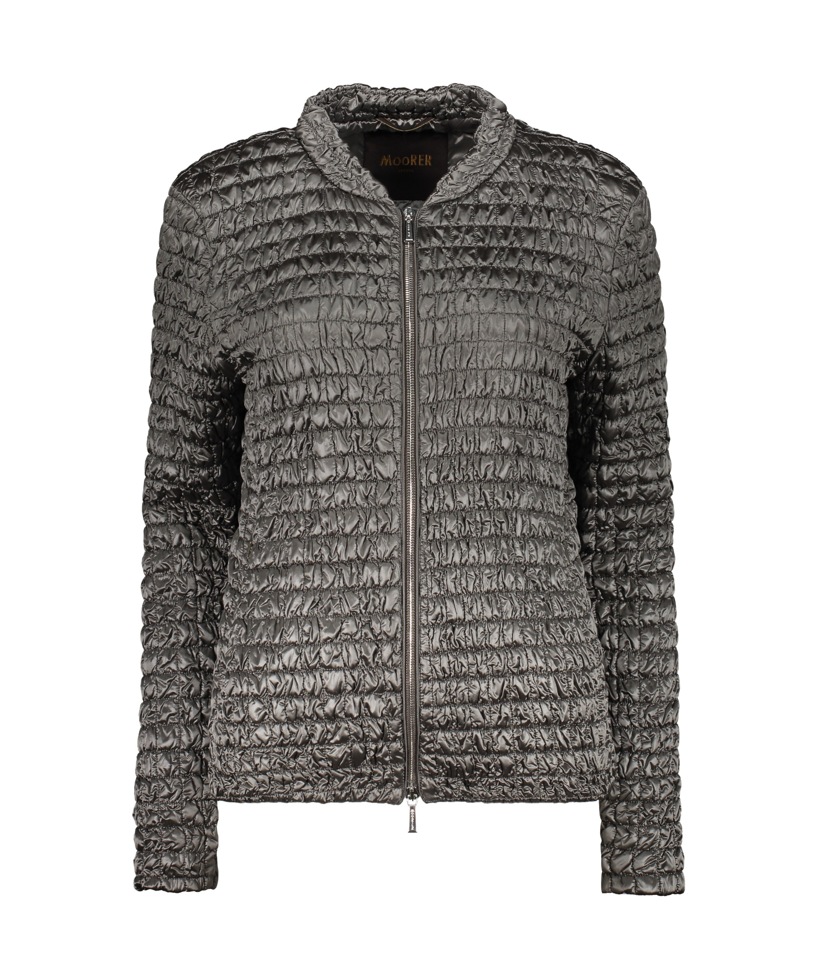 Moorer Anusca-rg Jacket With Zip In Black