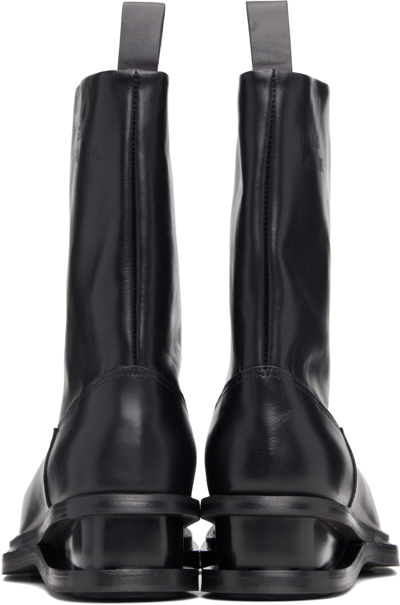 Egonlab Aurora Ankle Boots In Black