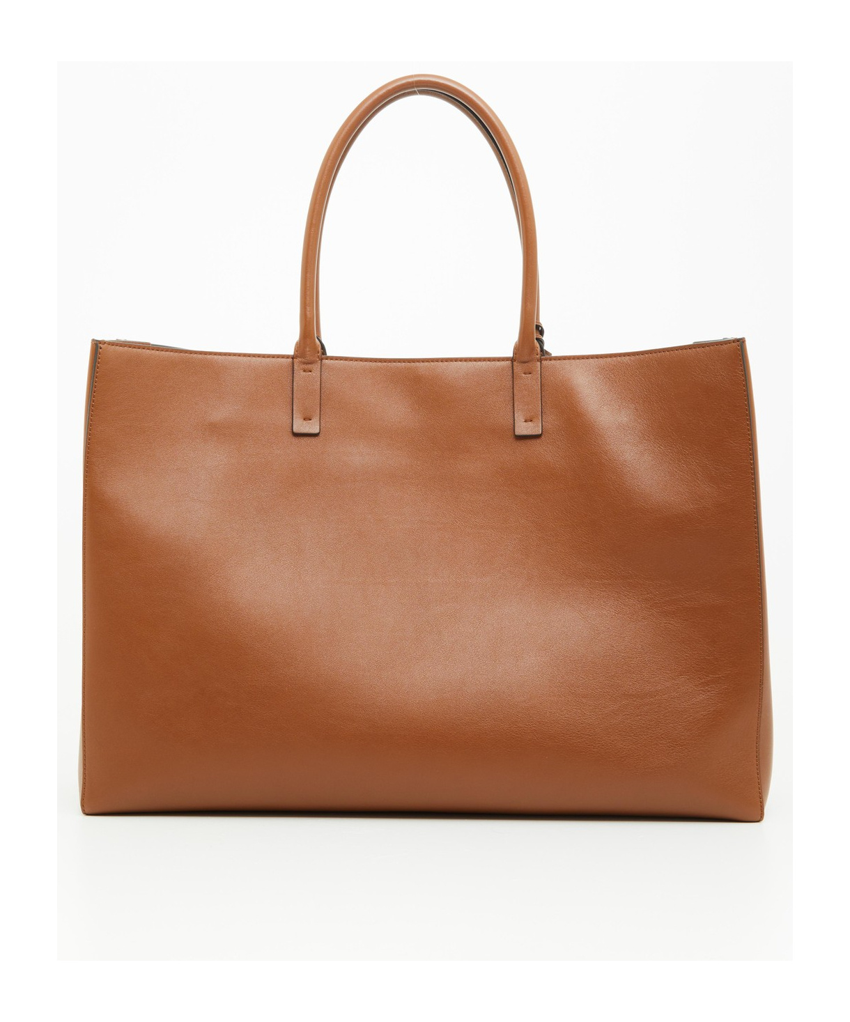 Valentino Logo Handbag In Brown