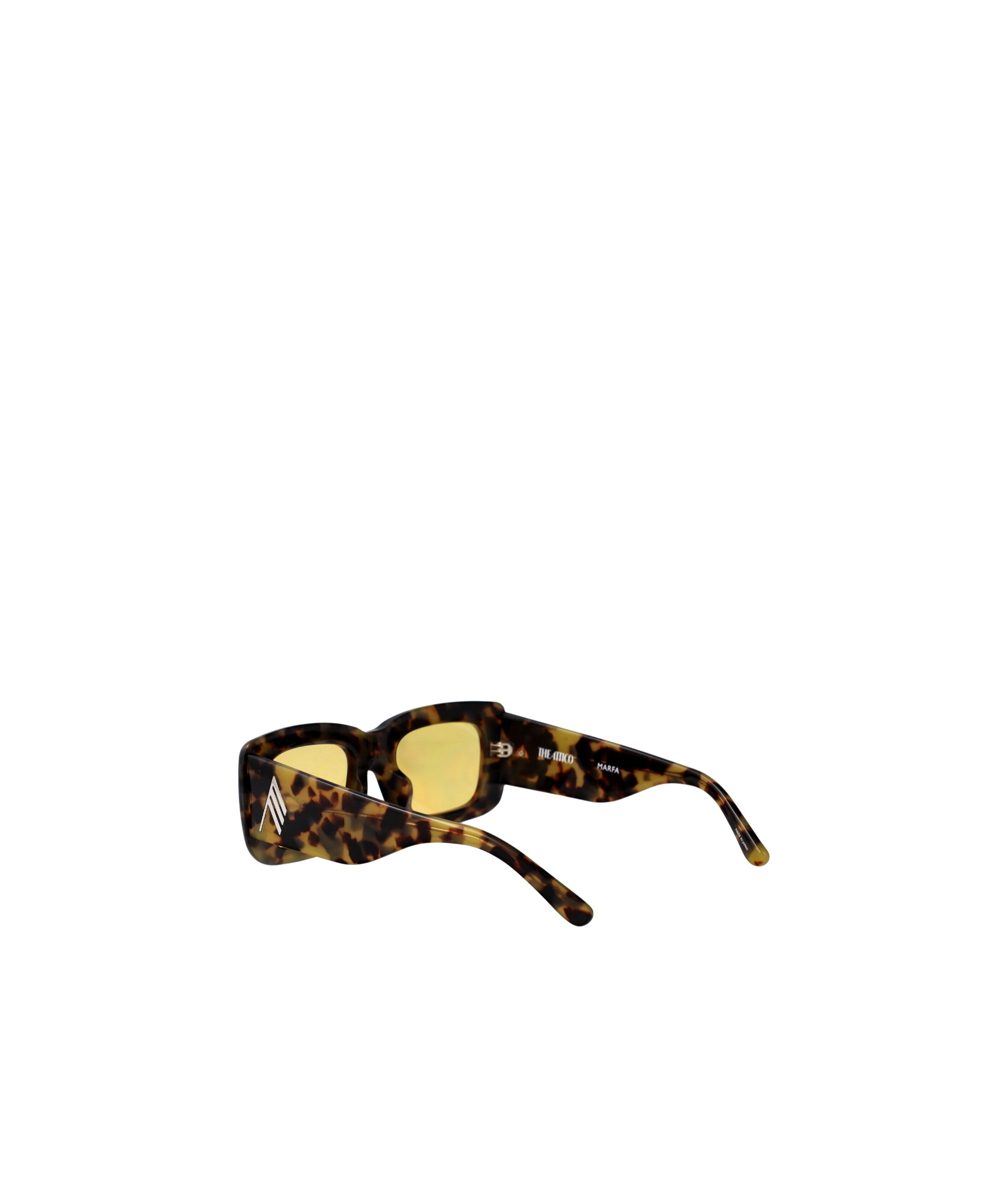 Attico Marfa Sunglasses In Yellow