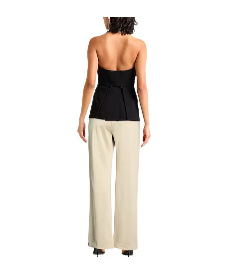 Max Mara Slim Flared Pants In Khaki