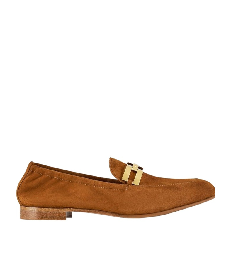 Aquazzura Brandi Loafers In Brown