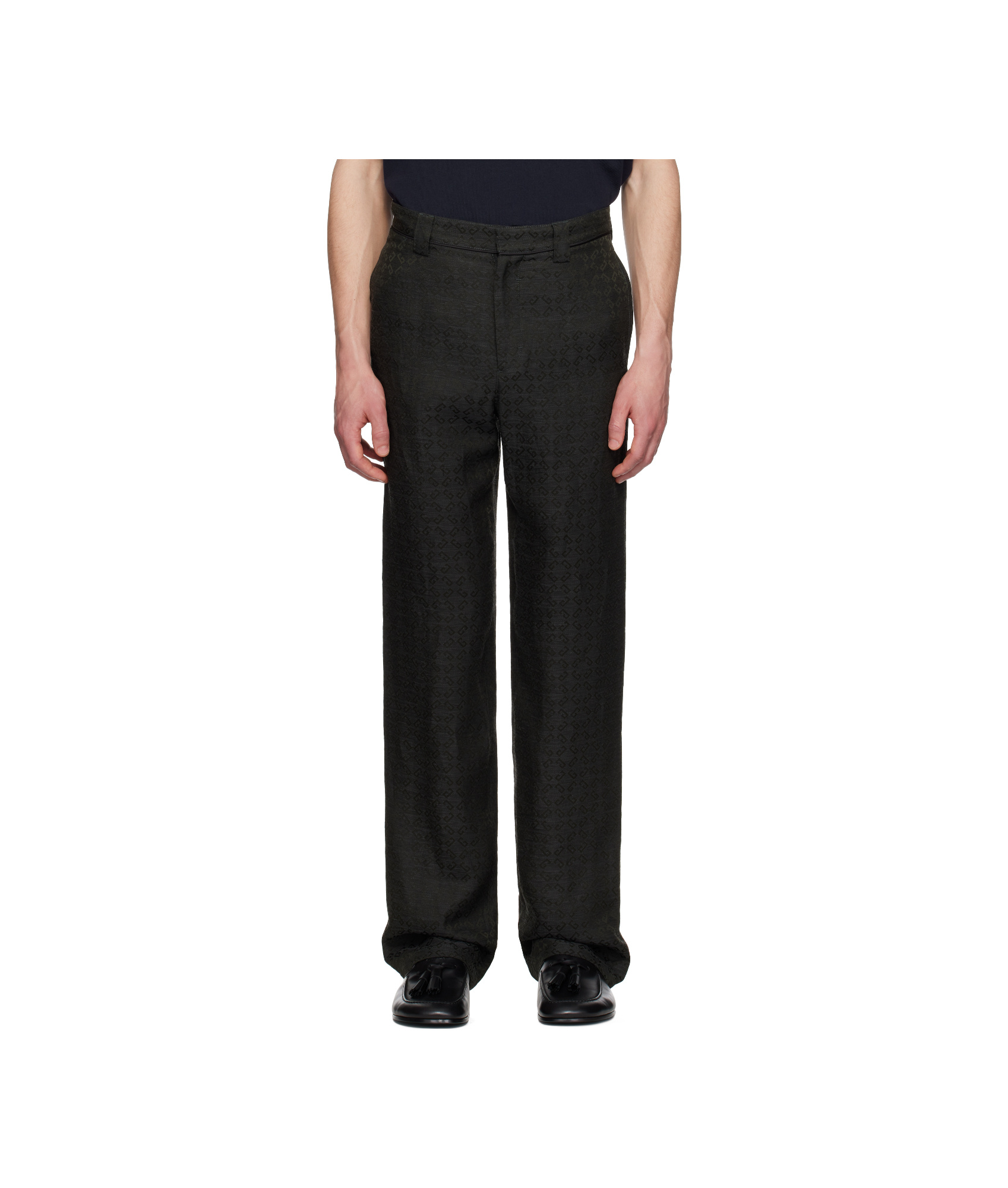 Givenchy Belt Loops Slacks In Grey