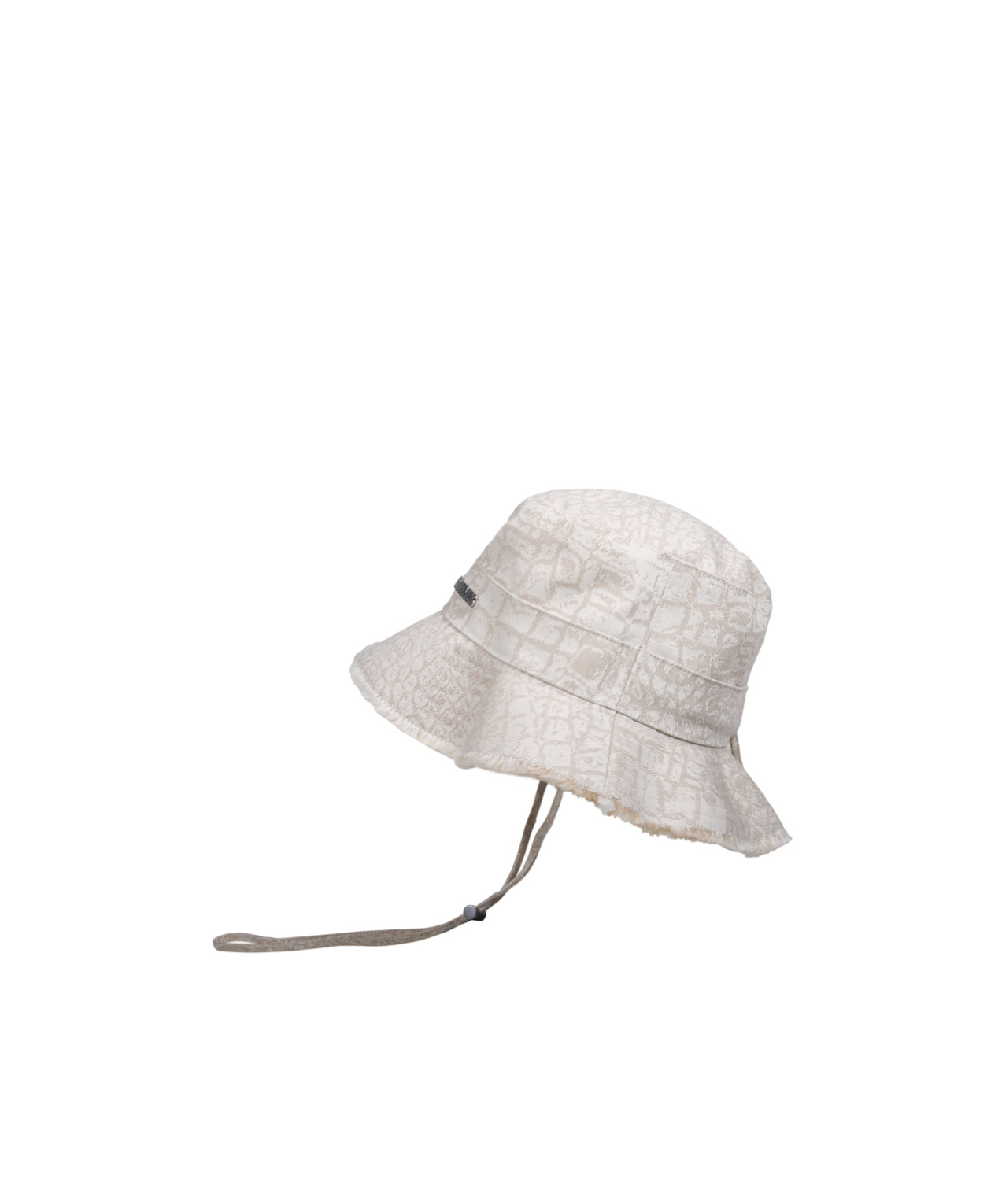 Jacquemus Logo Hat In White