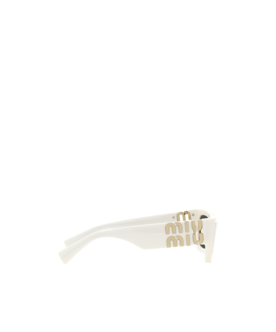 MIU MIU LOGO-PLAQUE RECTANGULAR SUNGLASSES