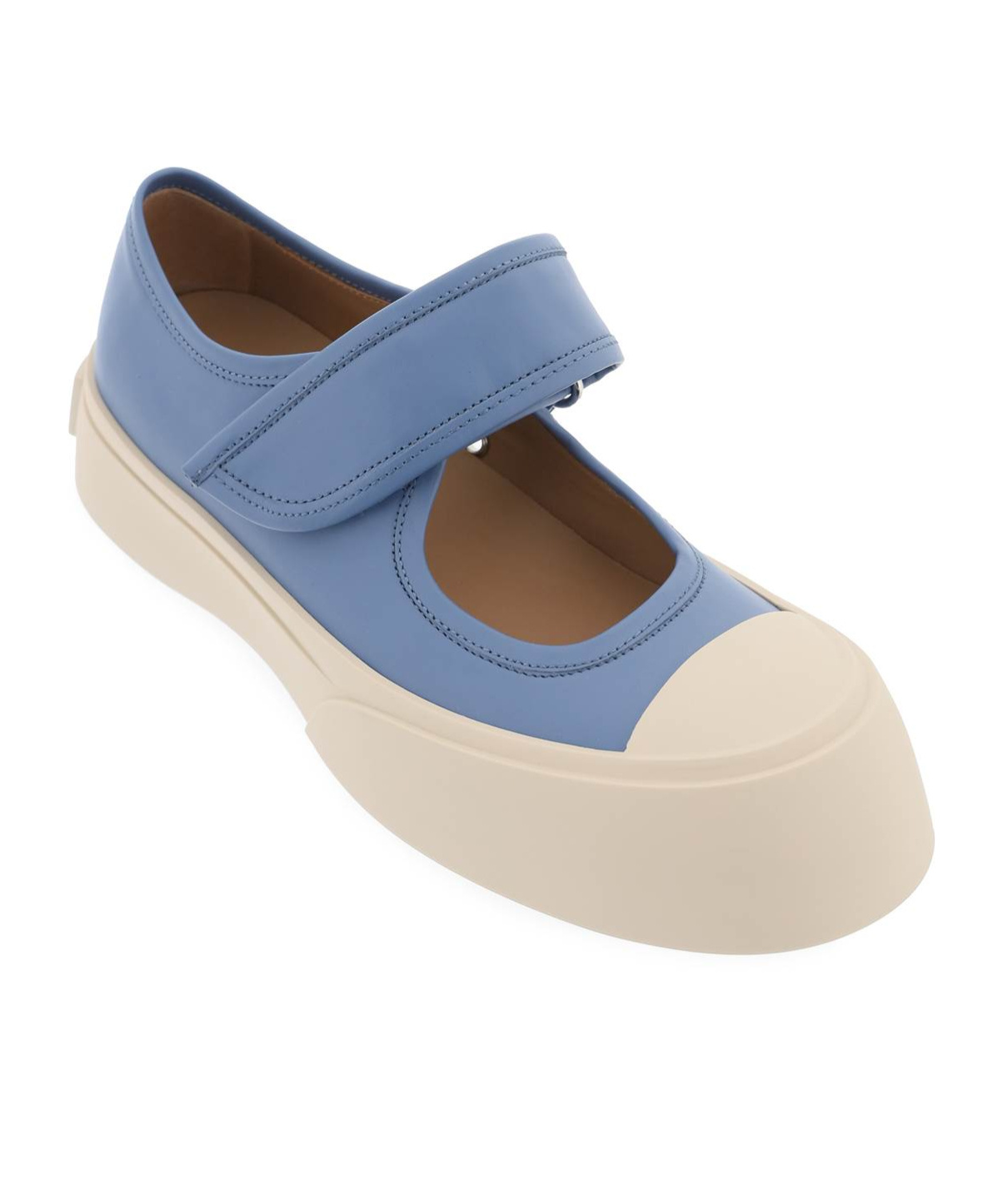 Marni Denim Sneakers In Blue