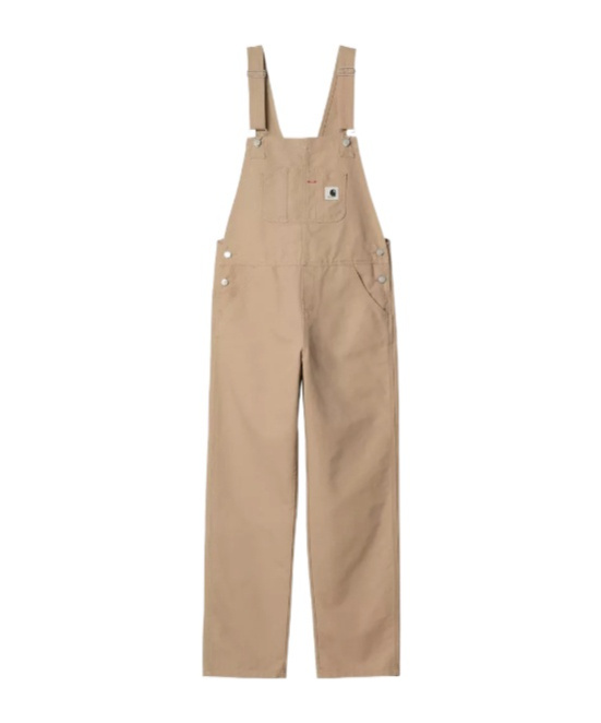 Carhartt Straight Fit Overall Adjustable Straps In Nude