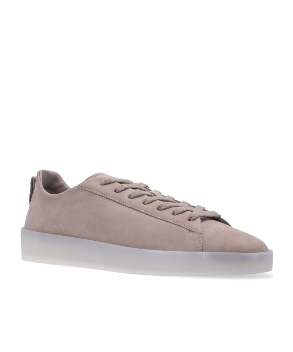 Essentials Round-headed Sneakers In Nude