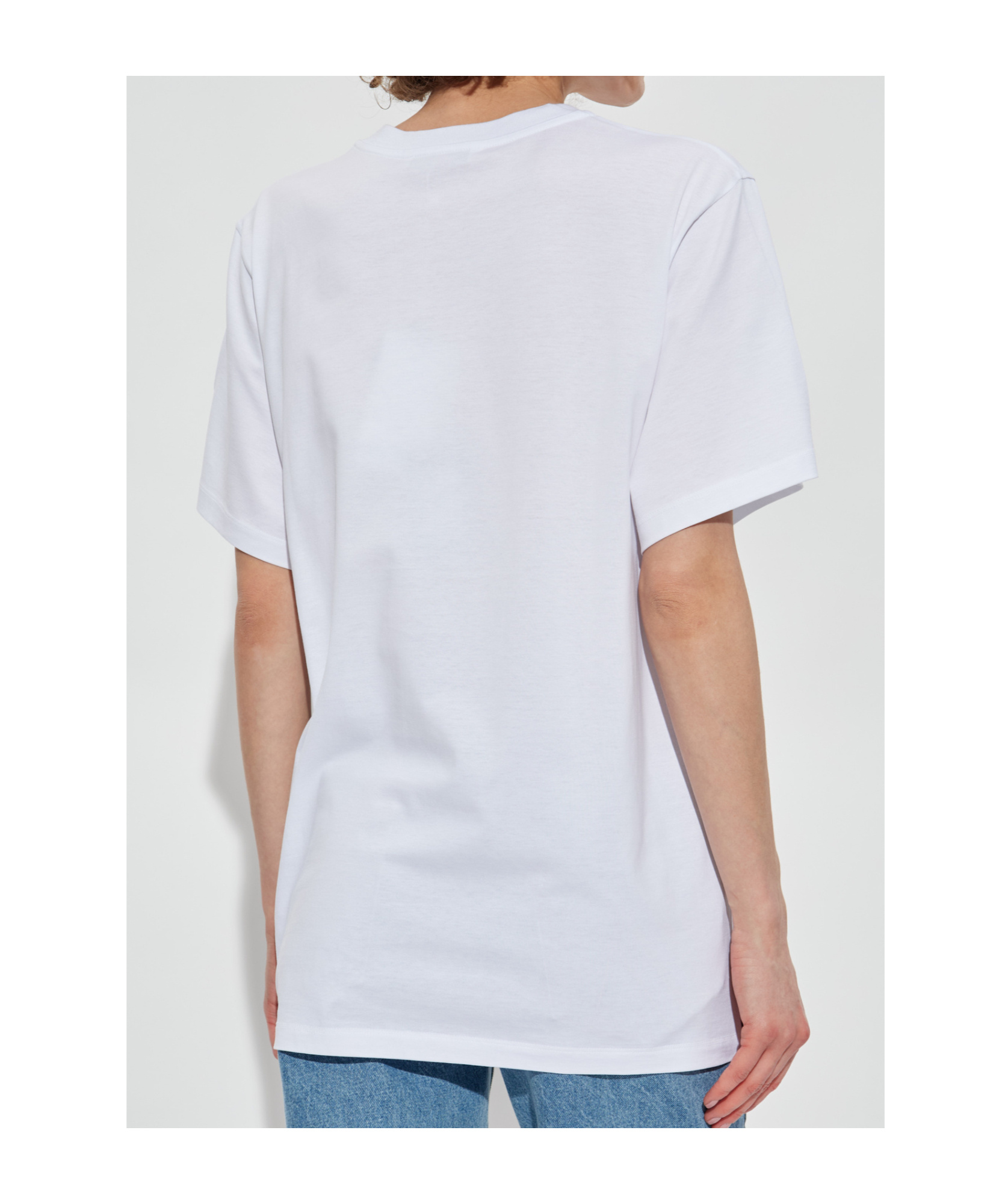 Max Mara Short Sleeve T-shirt In White