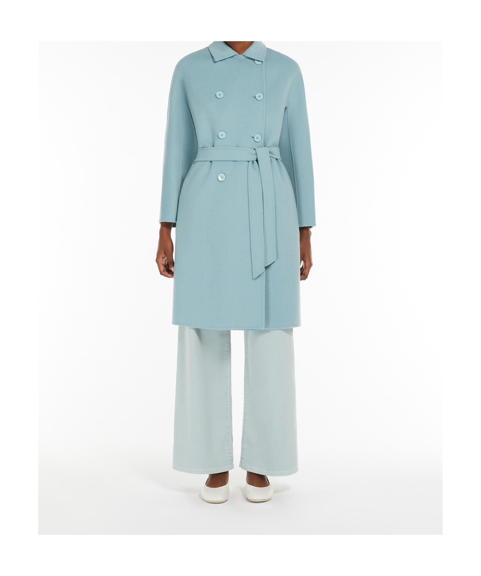 Weekend Max Mara Avenue Coat In Blue