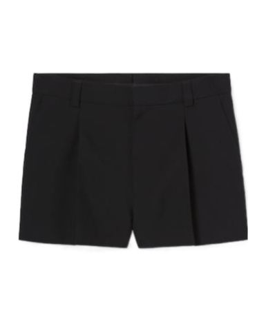 Gucci Shorts Dark Grey In Wool Twill Men In Black