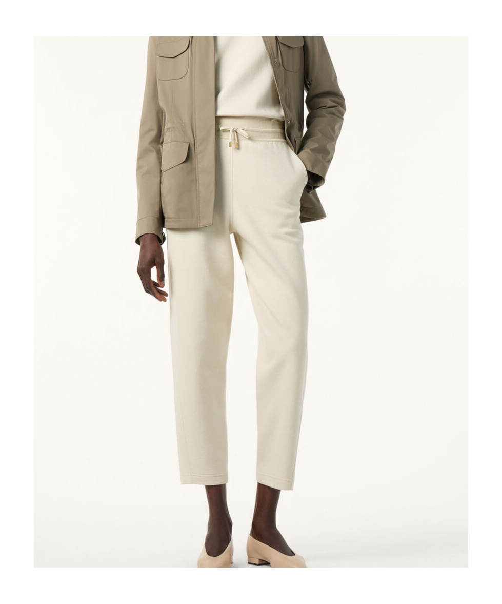 Loro Piana Viera Trousers In White