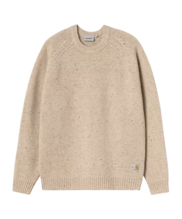 Carhartt Anglistic Sweater In Neutral