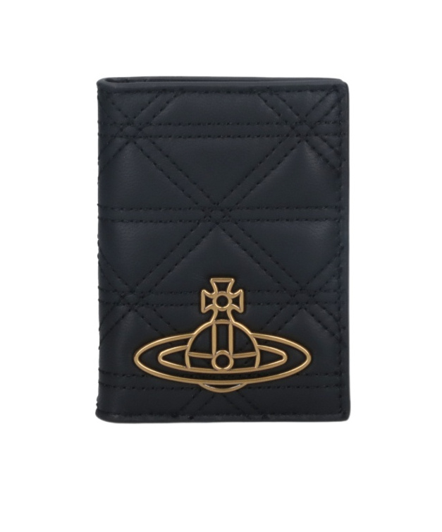 Vivienne Westwood Logo Wallet In Black