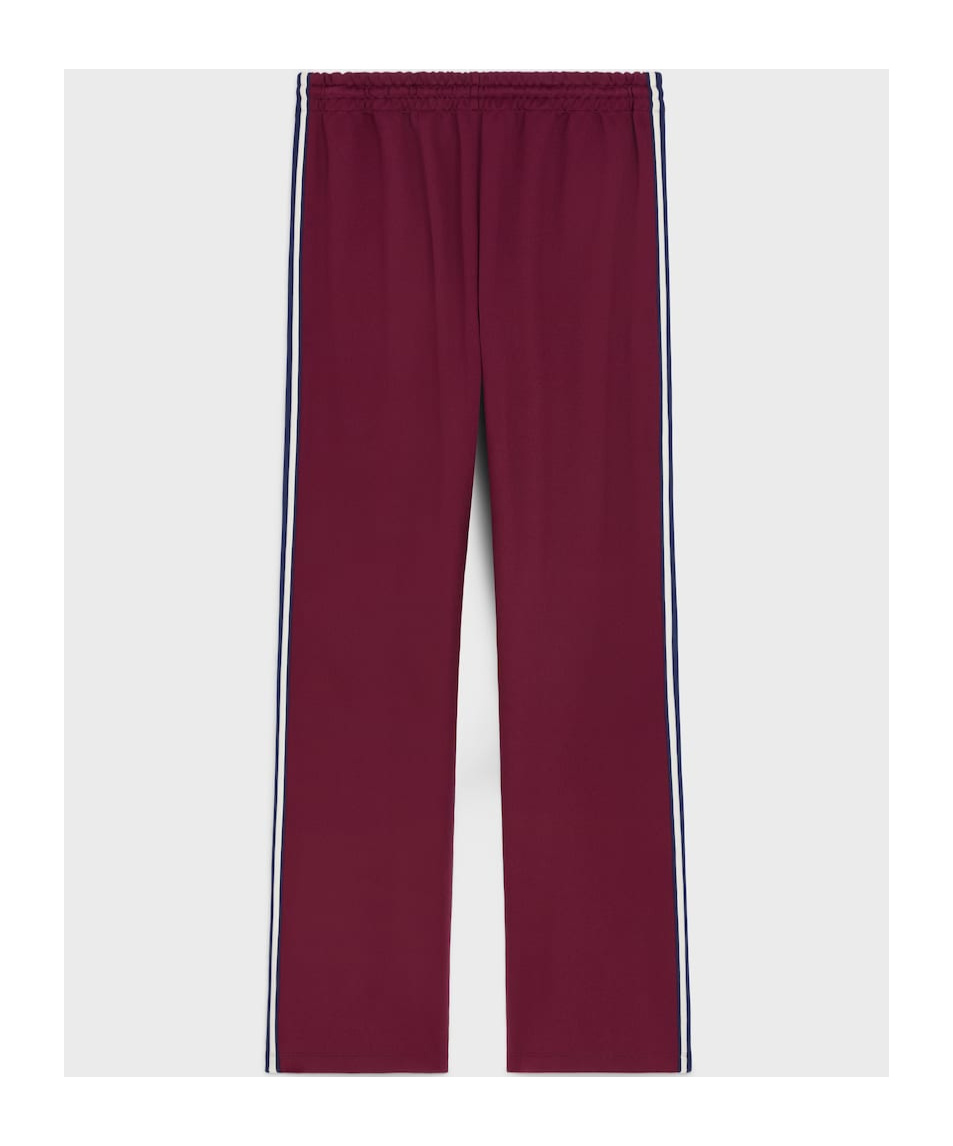 Celine Elastic Waist Sweatpants In Red