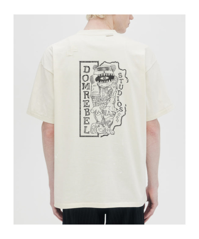 Domrebel Short-sleeved T-shirt In White