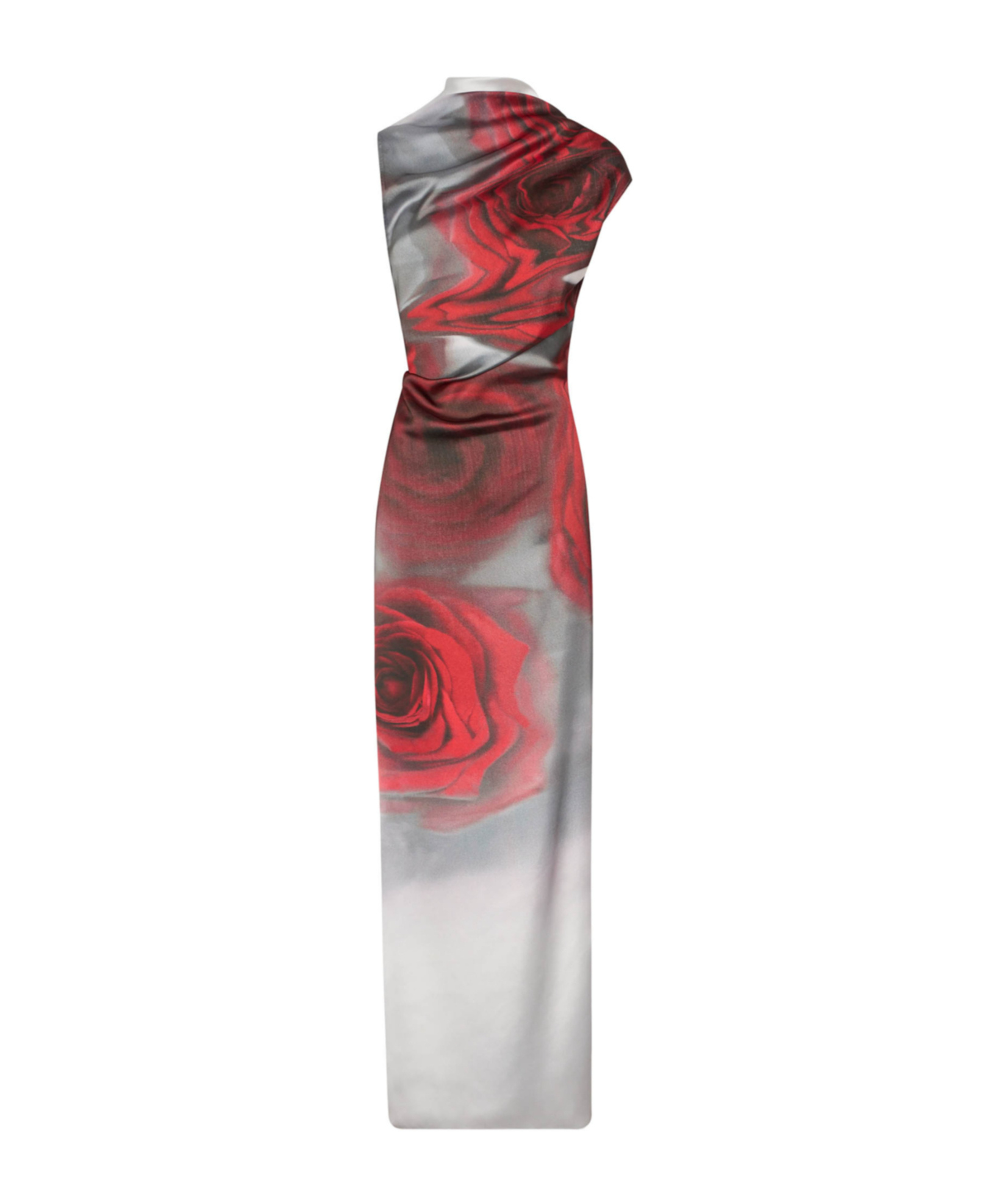 Jean Paul Gaultier Patterned Dress In Red