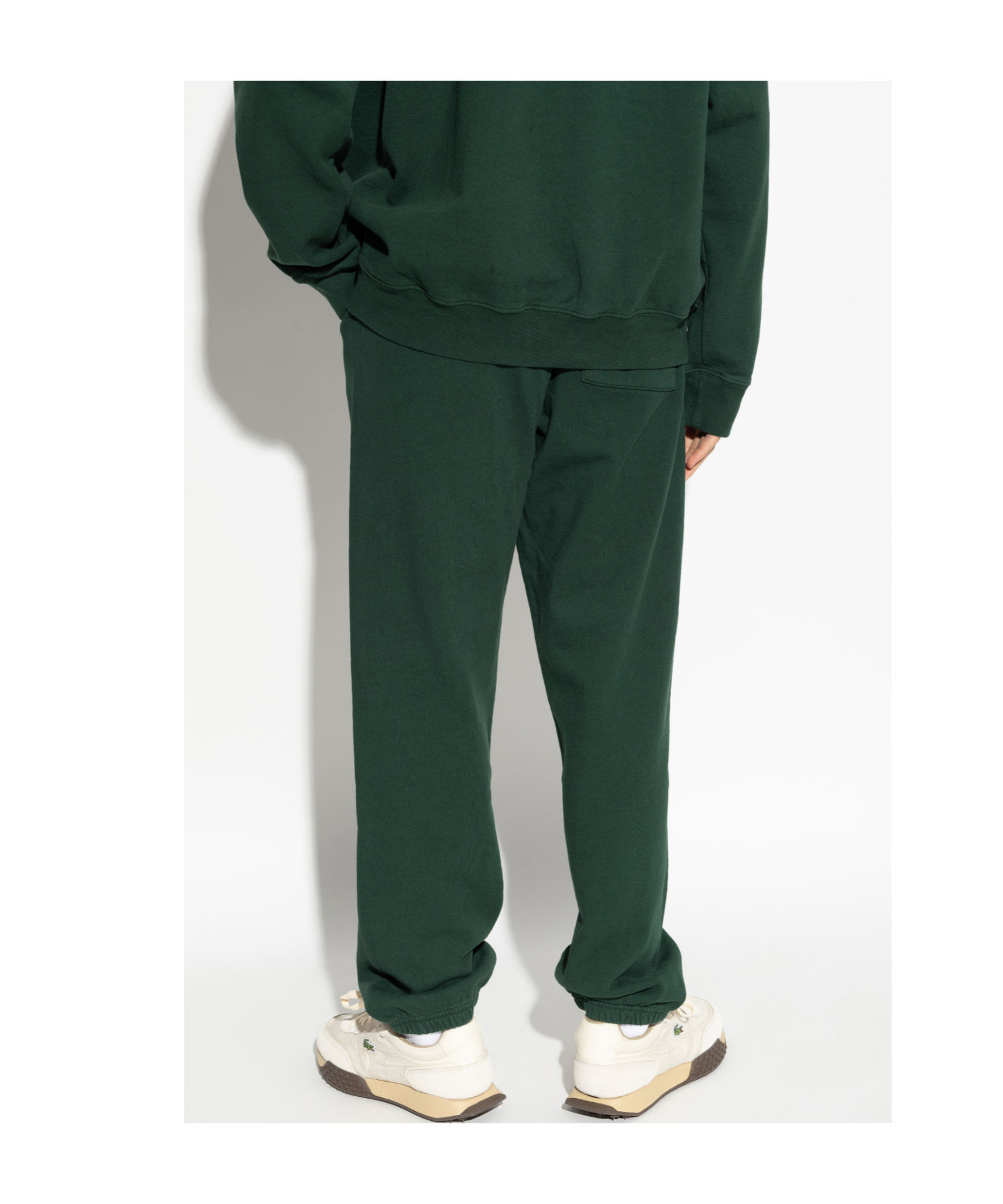 Sporty And Rich Elastic Waist Sweatpants In Green
