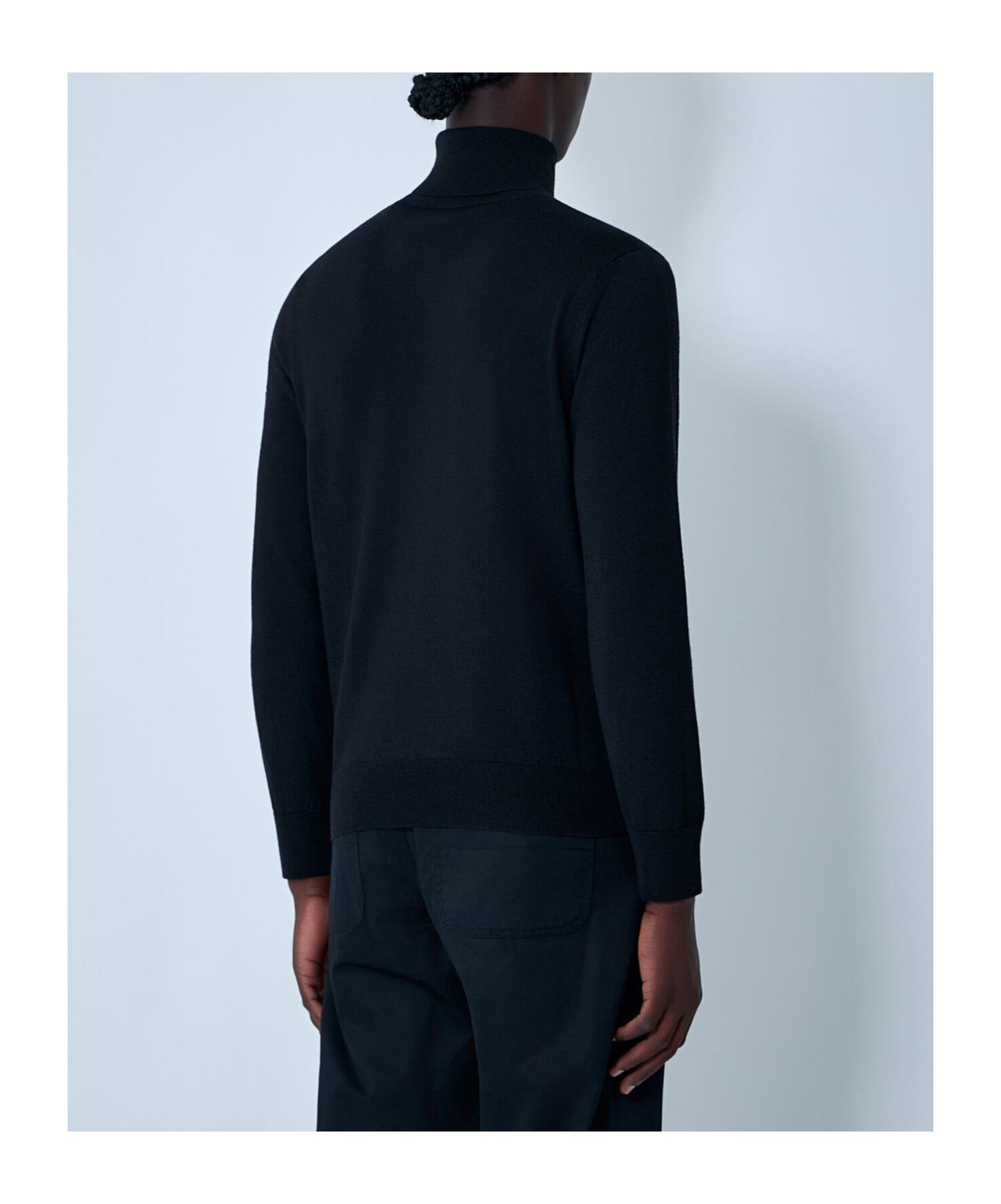 Mm6 Maison Margiela Wool-blend Sweater In Black