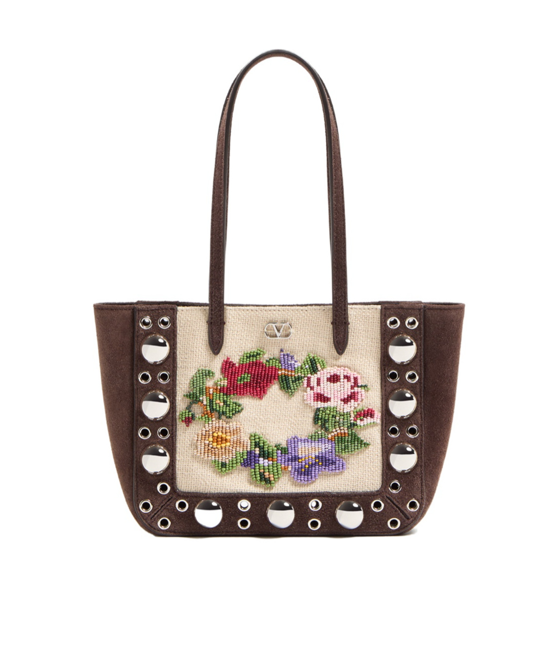 Valentino Brown Nellcote Tote Bag