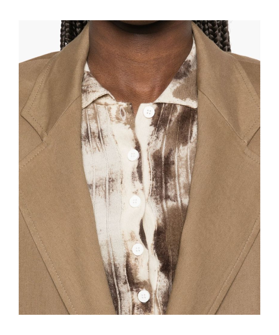ALYSI LAPEL LONG-SLEEVED SUIT JACKET 