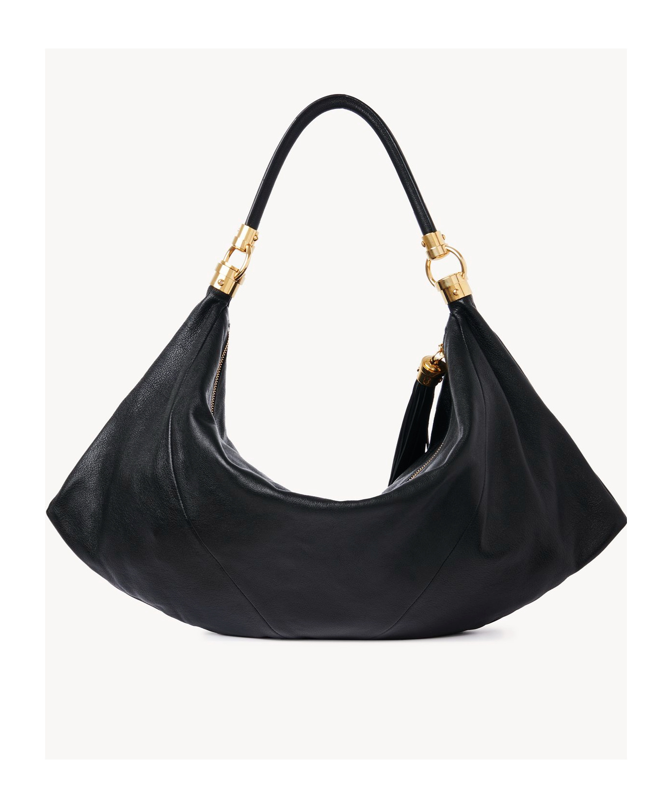 Chloé Zippered Handbag In Black