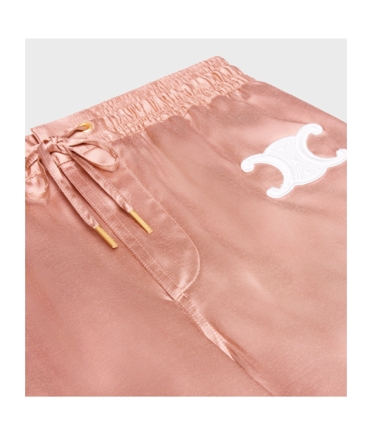 Celine Drawstring Sweatpants In Pink