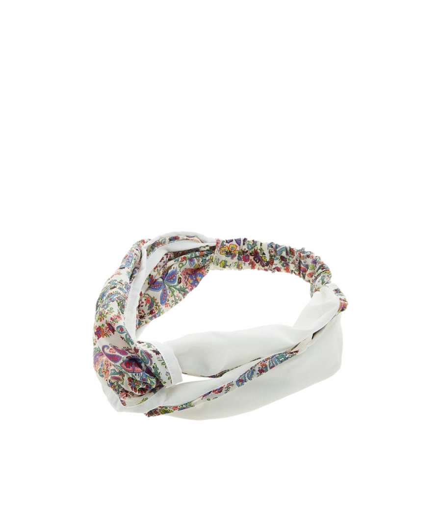 Etro Pattern Hair Band In White