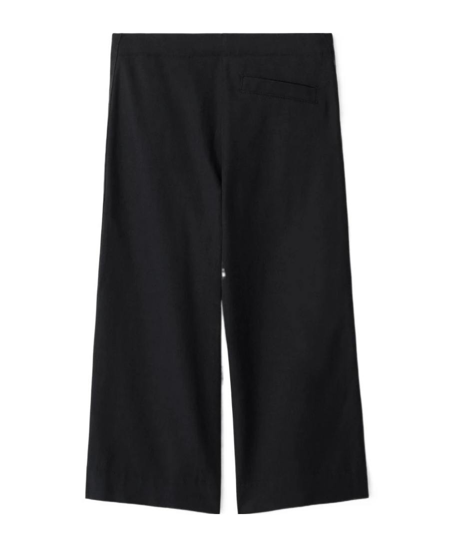 Burberry Ekd Straight-leg Trousers In Black