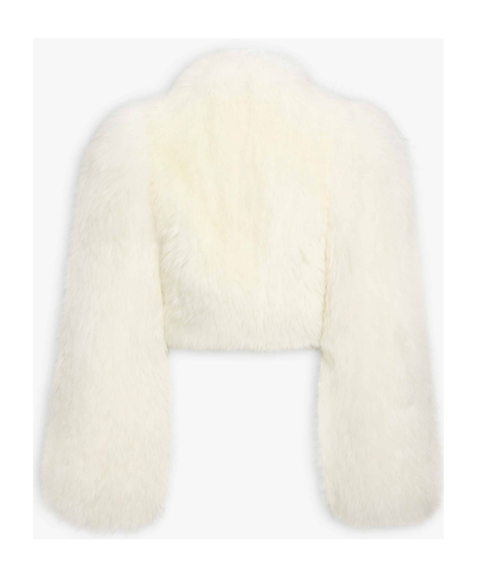 Alaïa Long-sleeved Casual Jacket In White