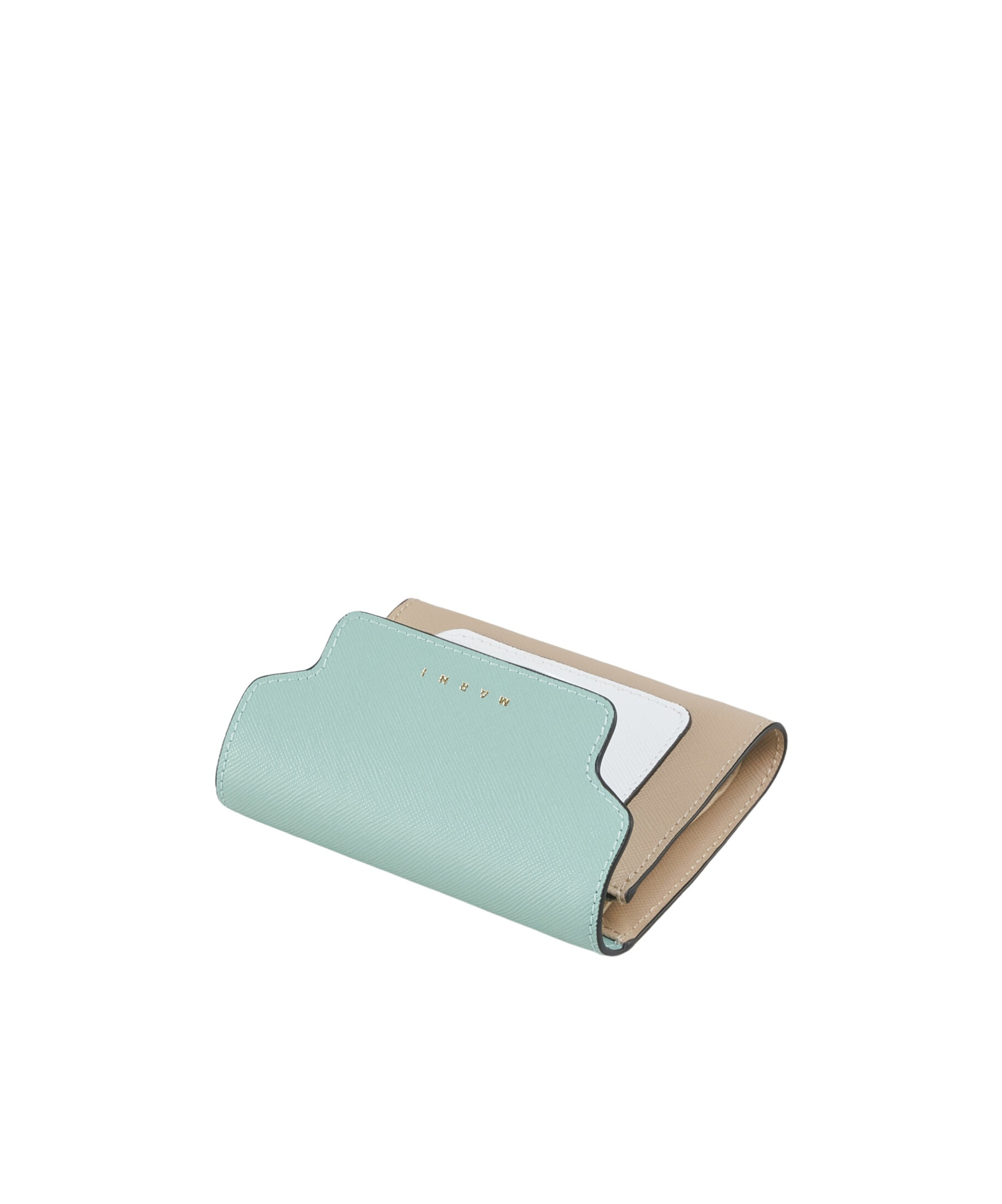 MARNI MARNI PANELLED LOGO PRINTED WALLET