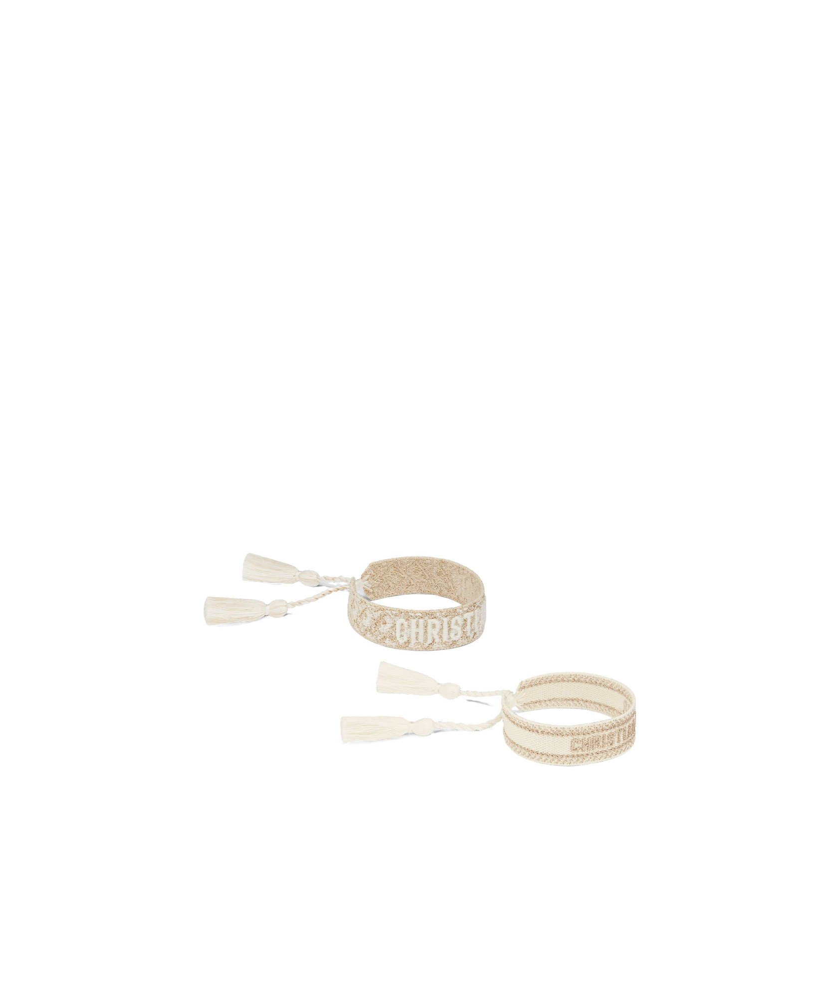 Dior Ring Bracelet Set In Yellow
