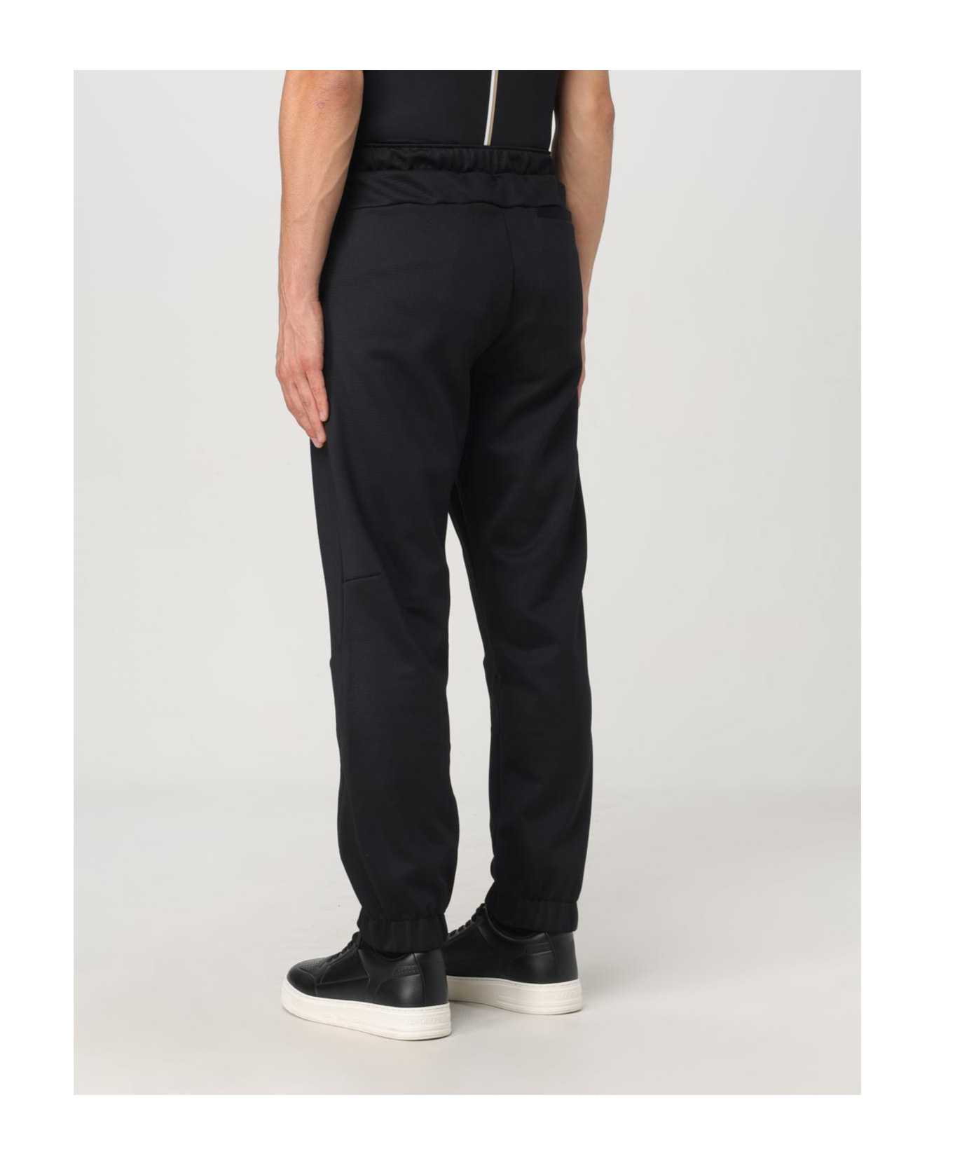 Hugo Boss Pants Boss Men Color Black In Black