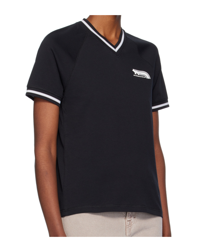MAISON KITSUNÉ FLASH FOX RAGLAN T-SHIRT 
