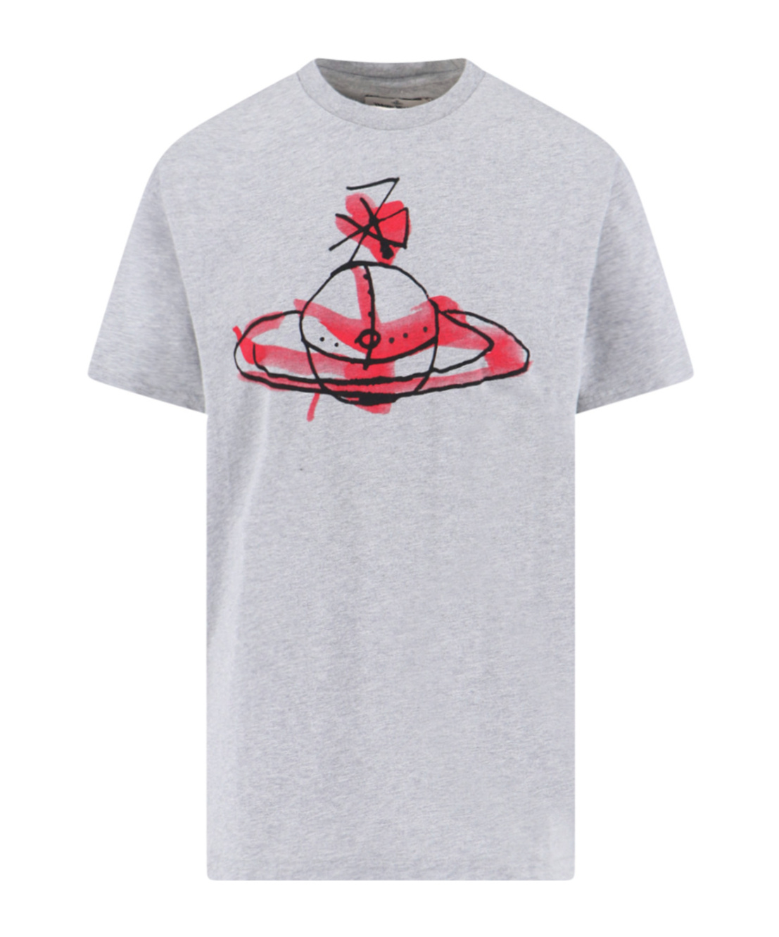 Vivienne Westwood Crew Neck Graphic Print Short Sleeves