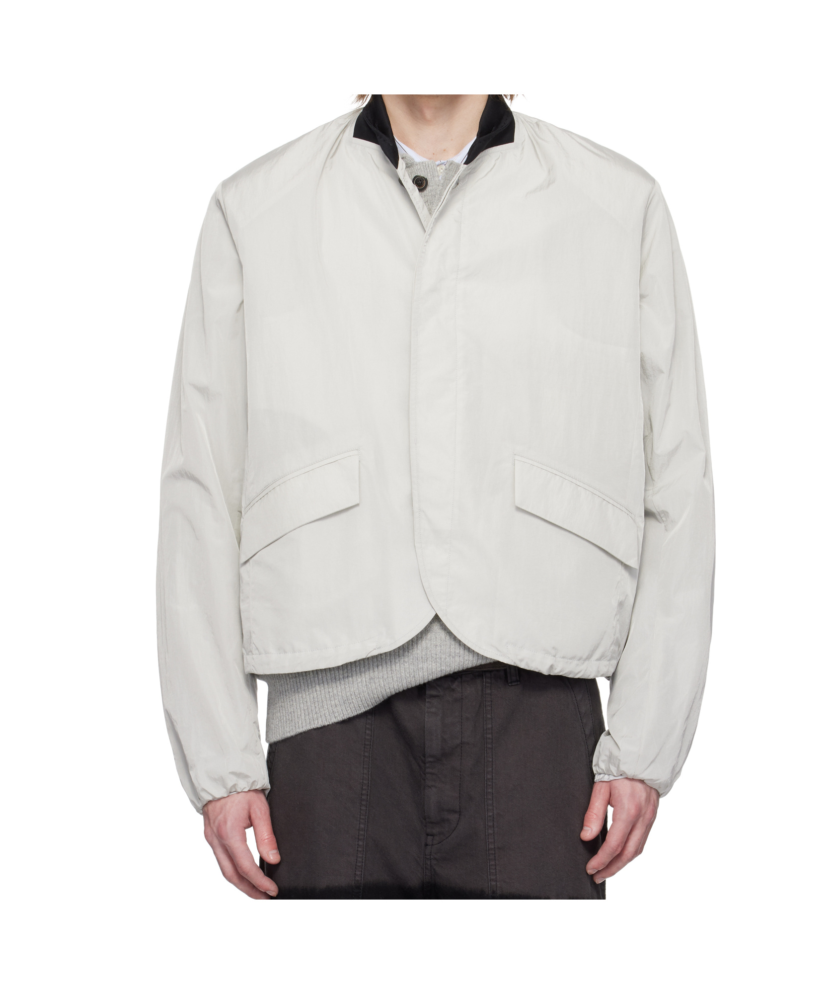 Ader Error Long Sleeve Jacket In Grey