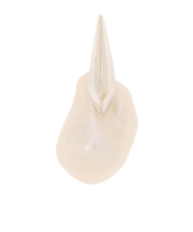 Bottega Veneta Pearl Earrings In Yellow