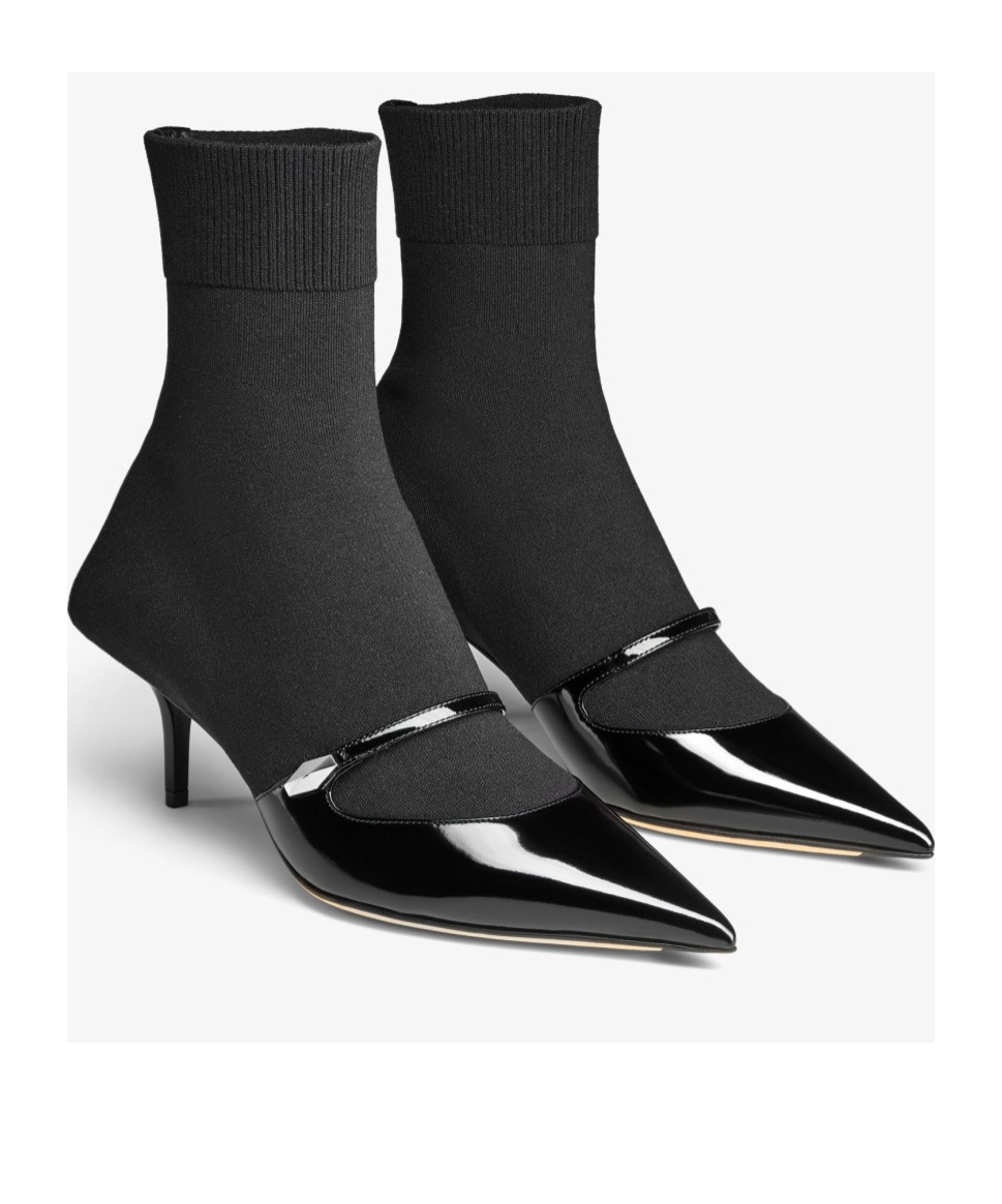 Jimmy Choo Carolyn Ankle Boot 60 In Black