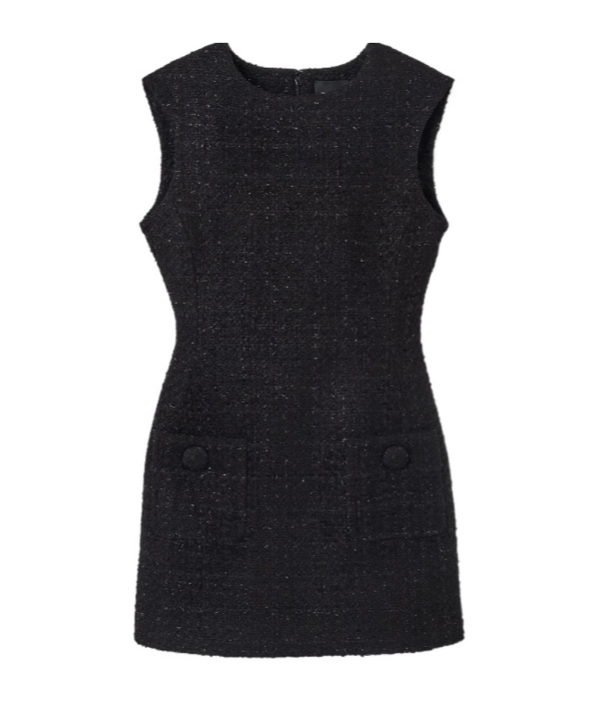 Marc Jacobs Sculptural Tweed Dress