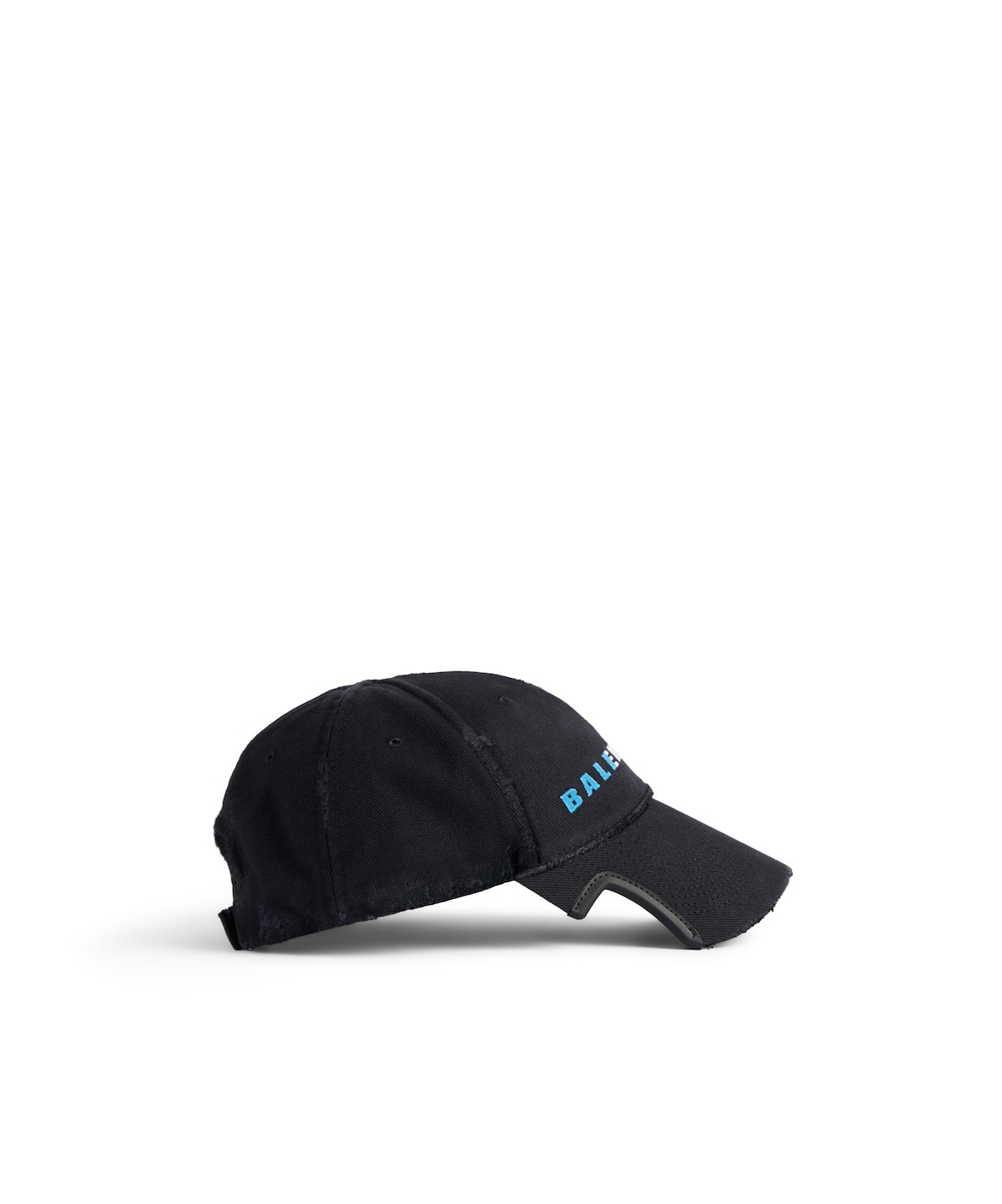 Balenciaga International Cap In Faded Black
