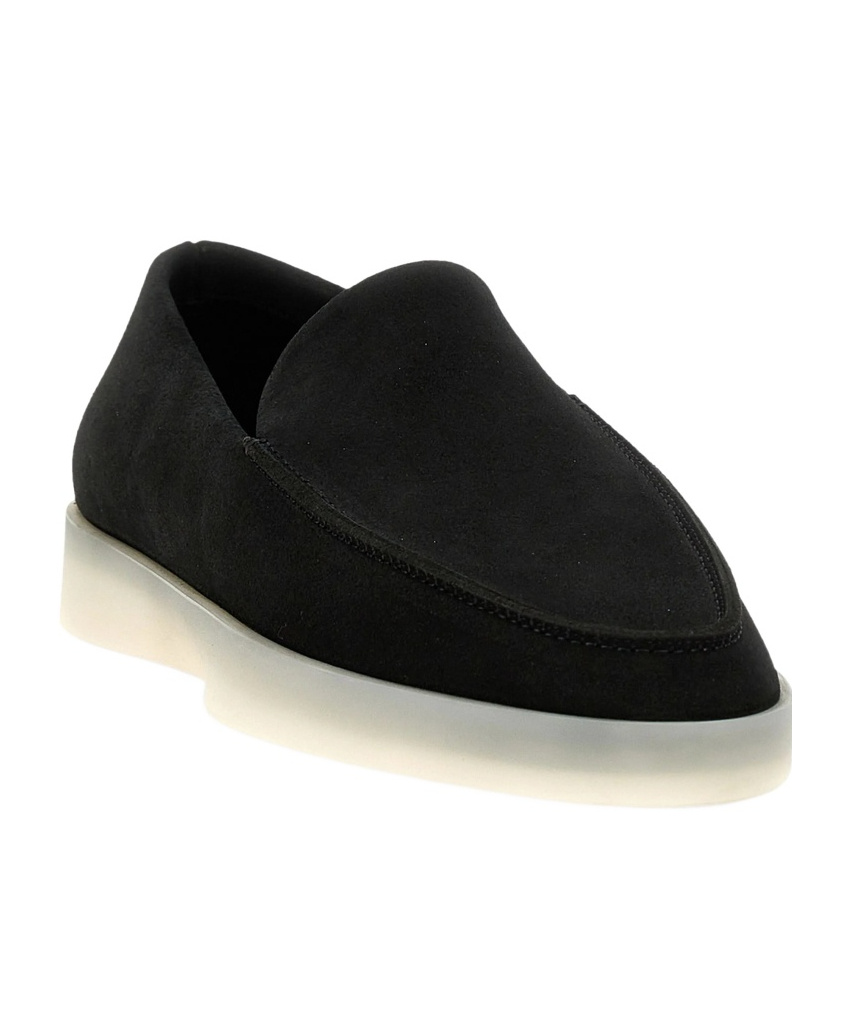 Fear Of God Suede Loafers In Black
