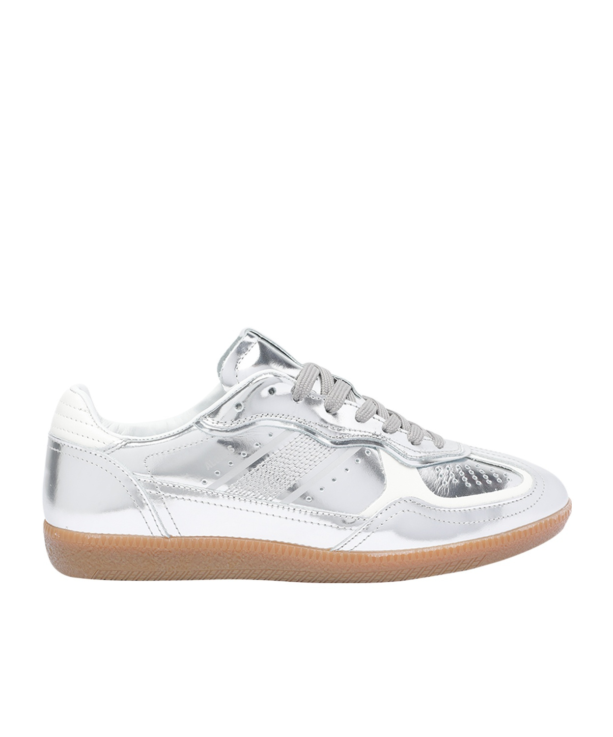 Alohas Textured Low-top Sneakers In Silver